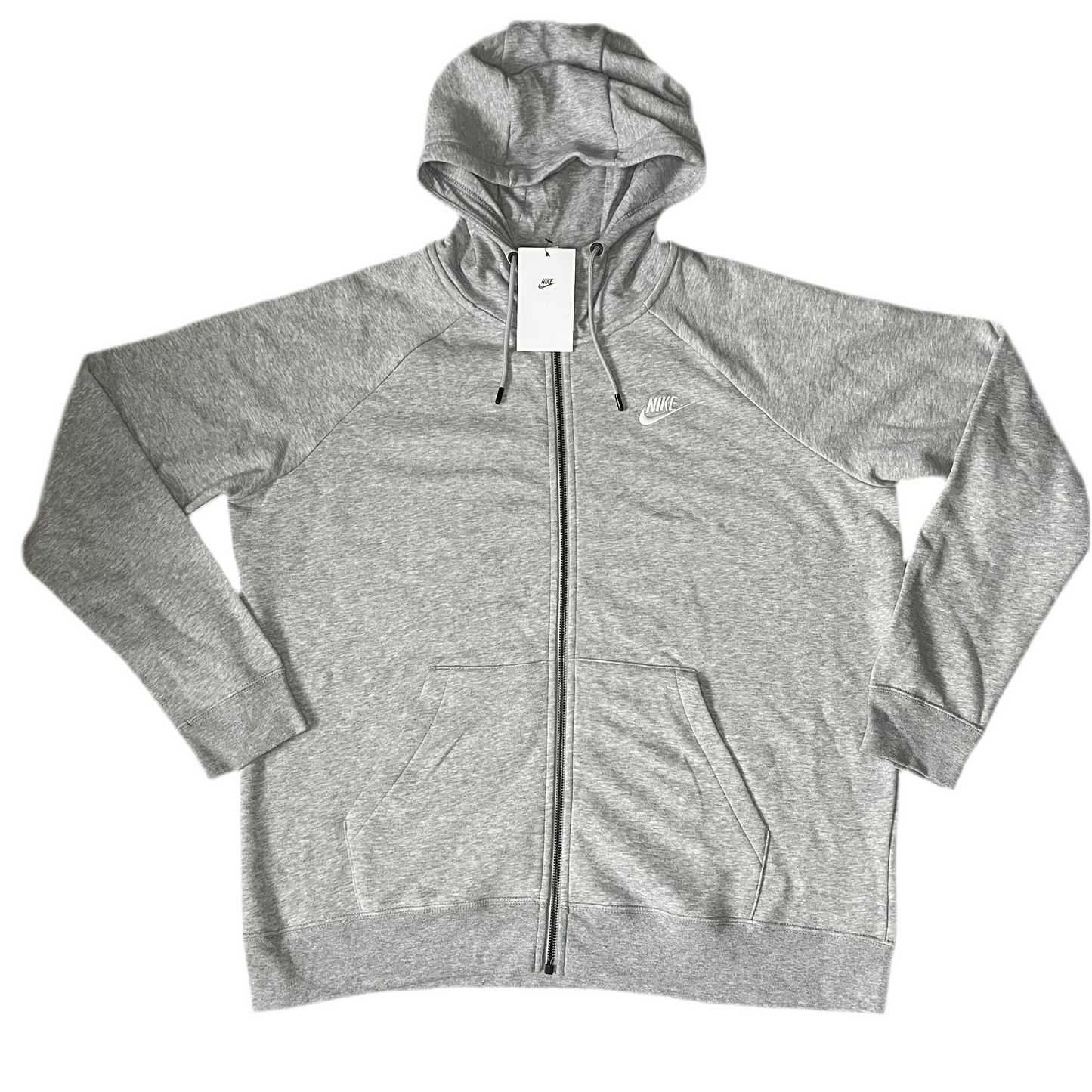 Nike Womens Grey Zip-Up Hoodie Grey Heather - Sizes - BNWT