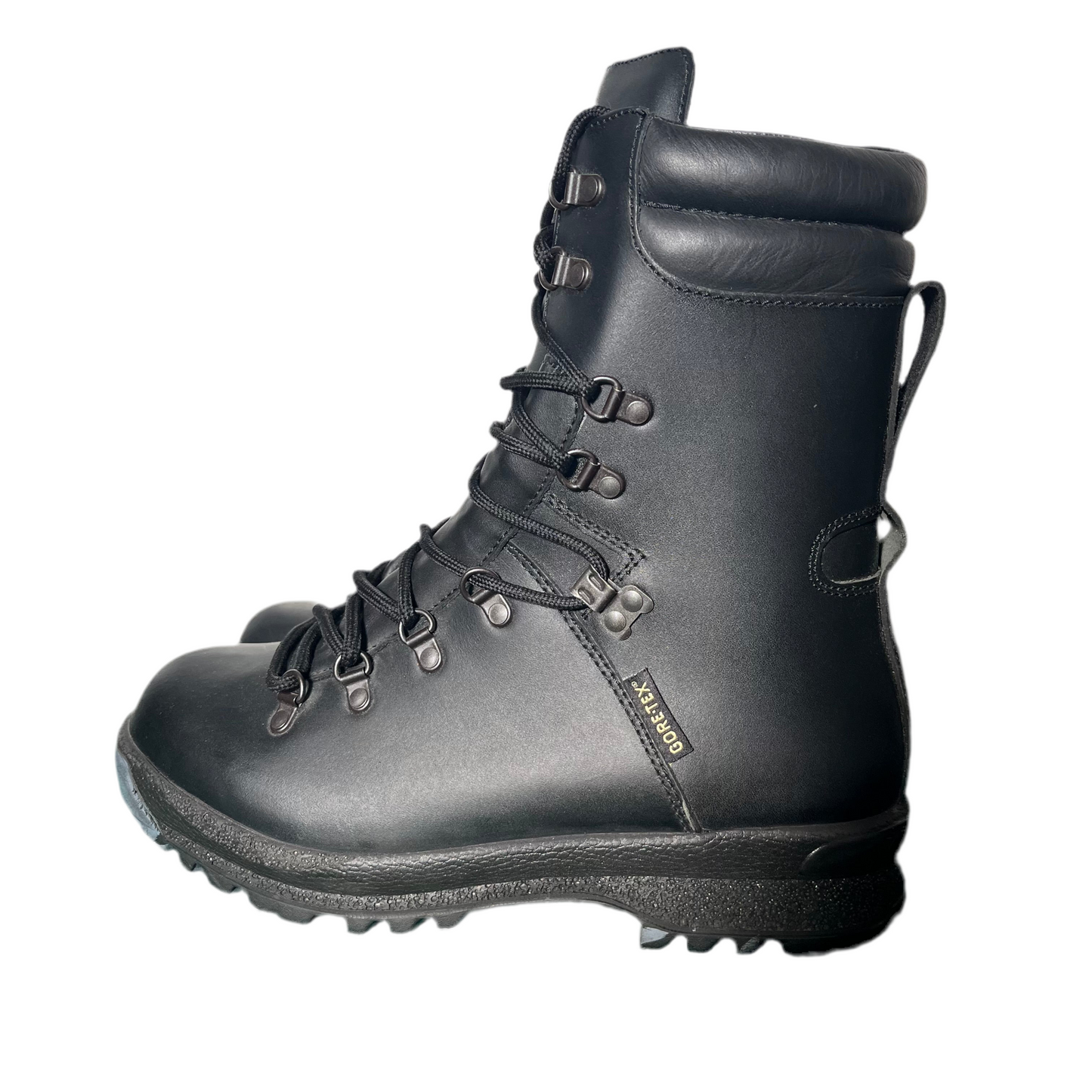 British Military Goretex Cold Wet Weather Combat Leather Assault Black Boots - Sizes