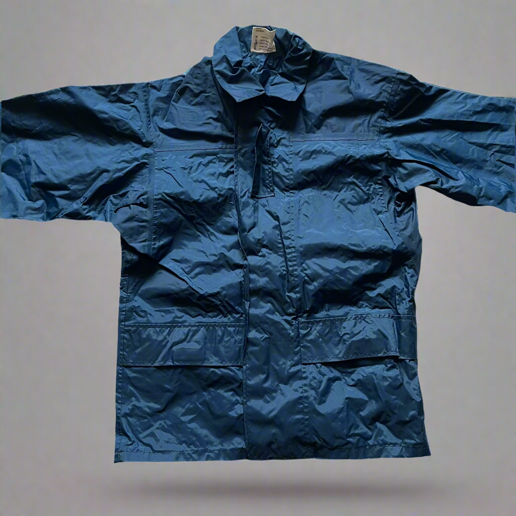 RAF Royal Air Force Issue Blue Foul Wet Weather Waterproof Jacket - Sizes
