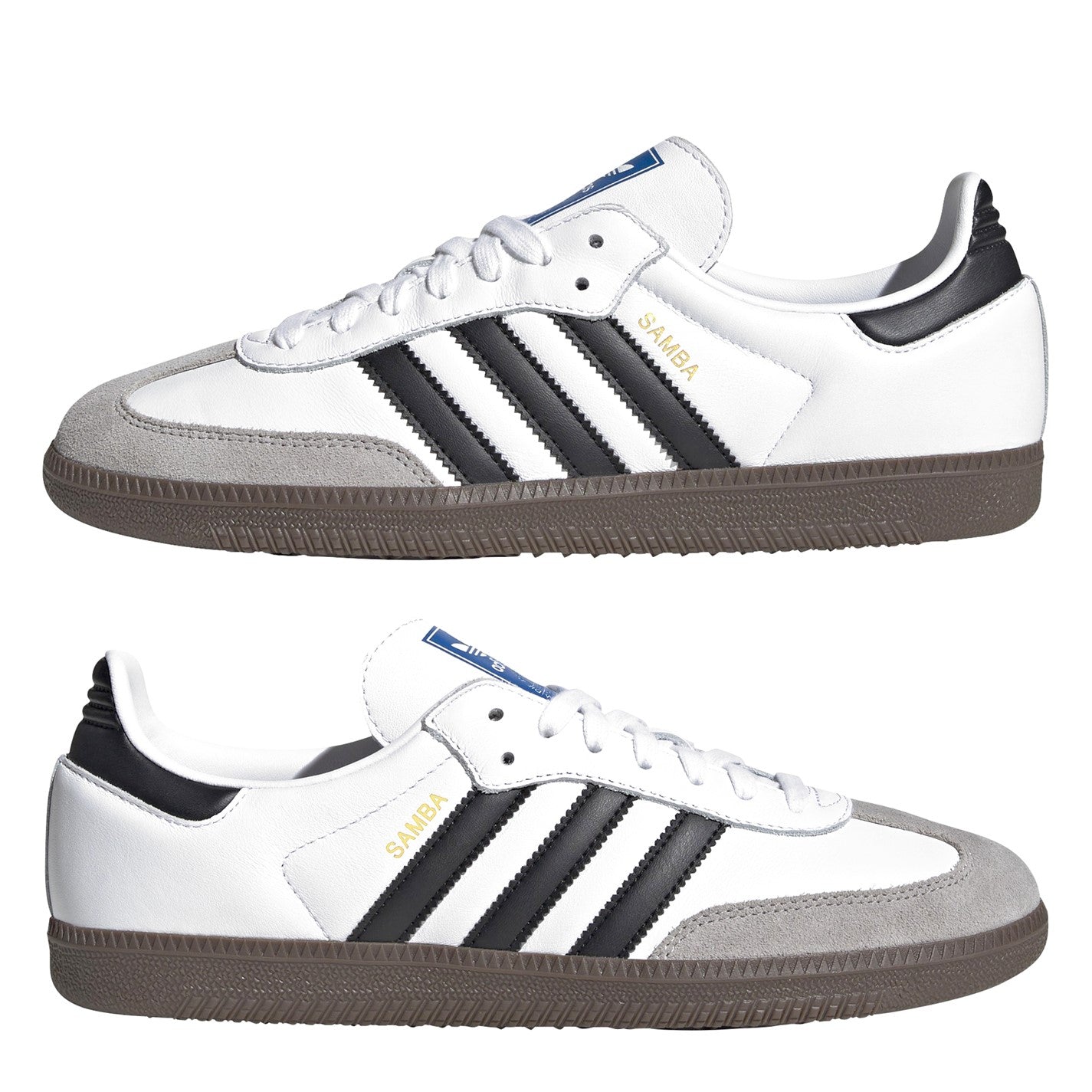 Adidas Samba OG Casual Trainers Brand New - White - Sizes