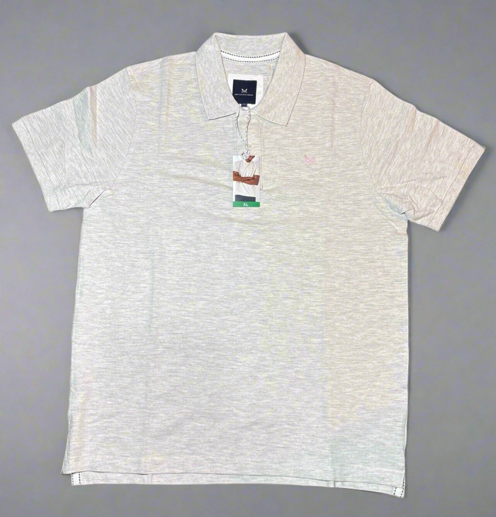 Crew Clothing Company Mens Polo Shirt Top - Marl - BNWT - Sizes