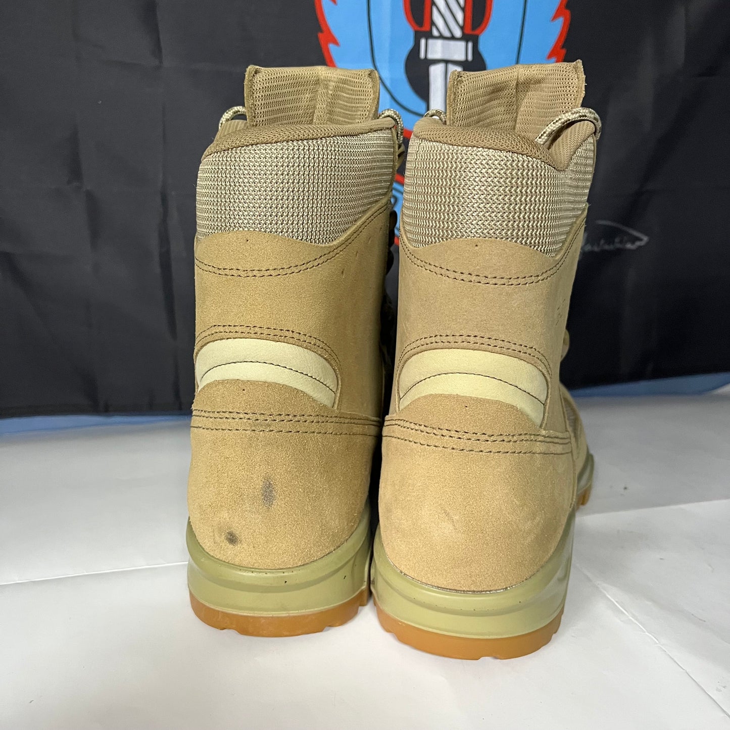 LOWA Elite British Army Desert Beige Male Military Boots UK 11.5M Supergrade
