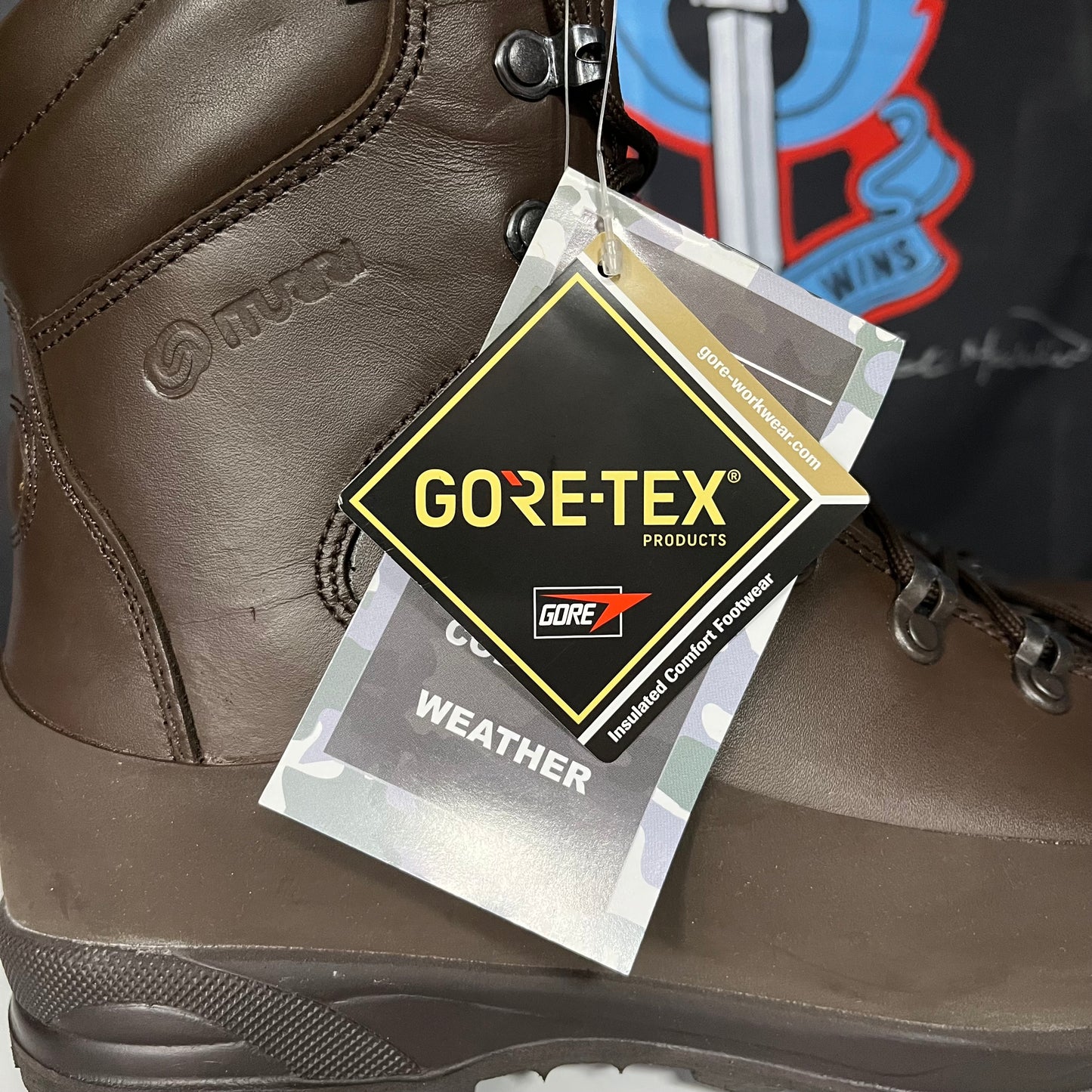 ITURRI BNWT British Army Patrol Brown Goretex Boots Combat Leather Male - Sizes New