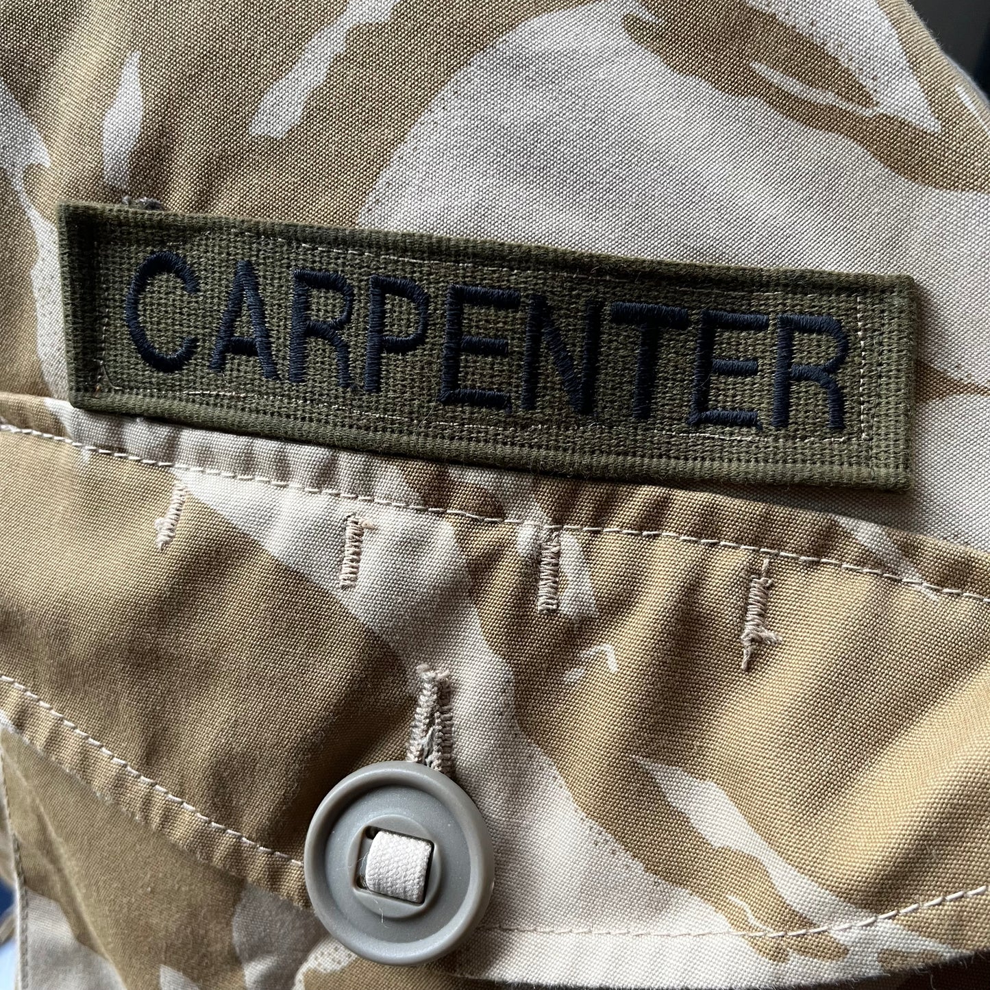 British Army Surplus Desert DP Camo Combat Smock Windproof Jacket Cadets