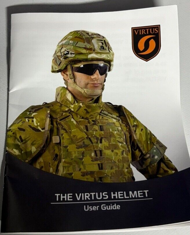NEW VIRTUS COBRA BATLSKIN COMBAT HELMET, VISOR M