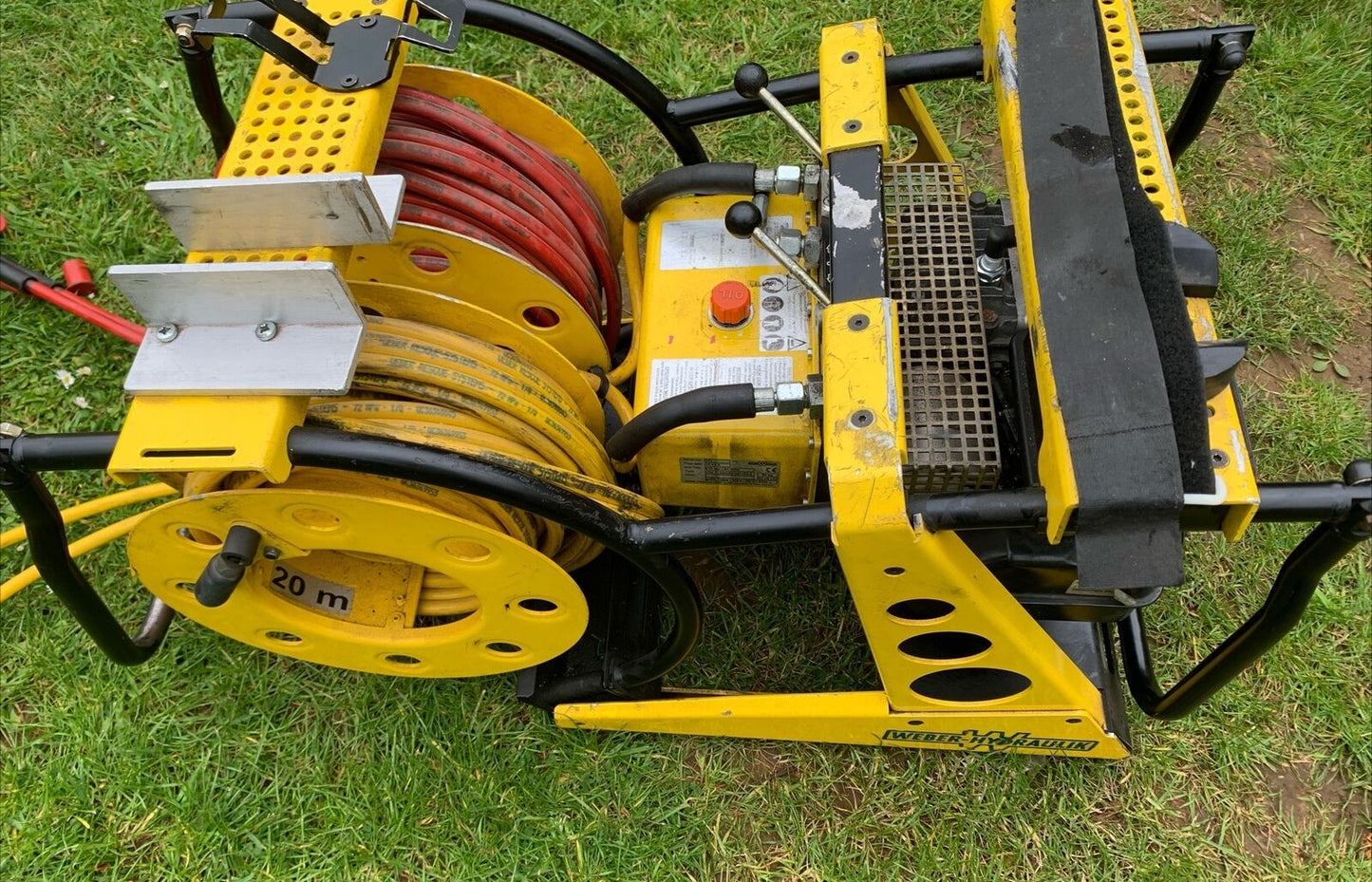 Jaws of Life Fire and Rescue Rams Pedal Cutter Weber Hydraulic