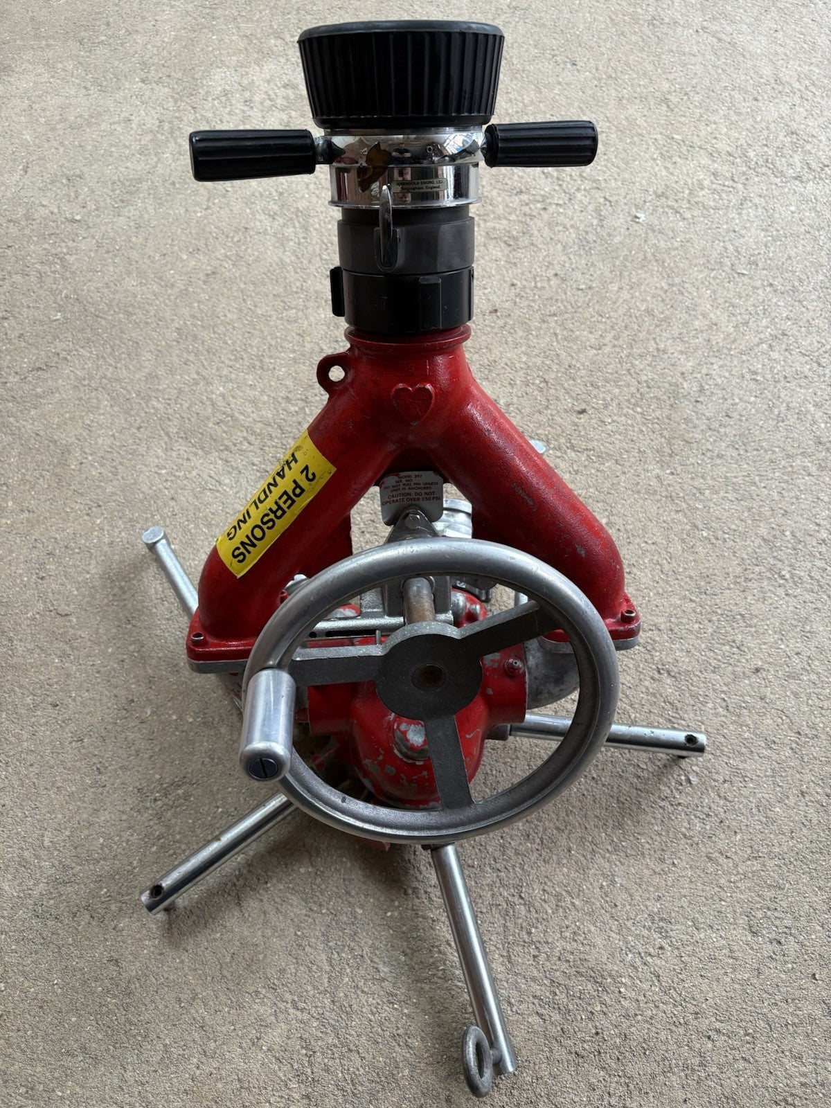 Fire Rescue Ground Monitor Fireman Demolition Pumping Appliance Irrigation 