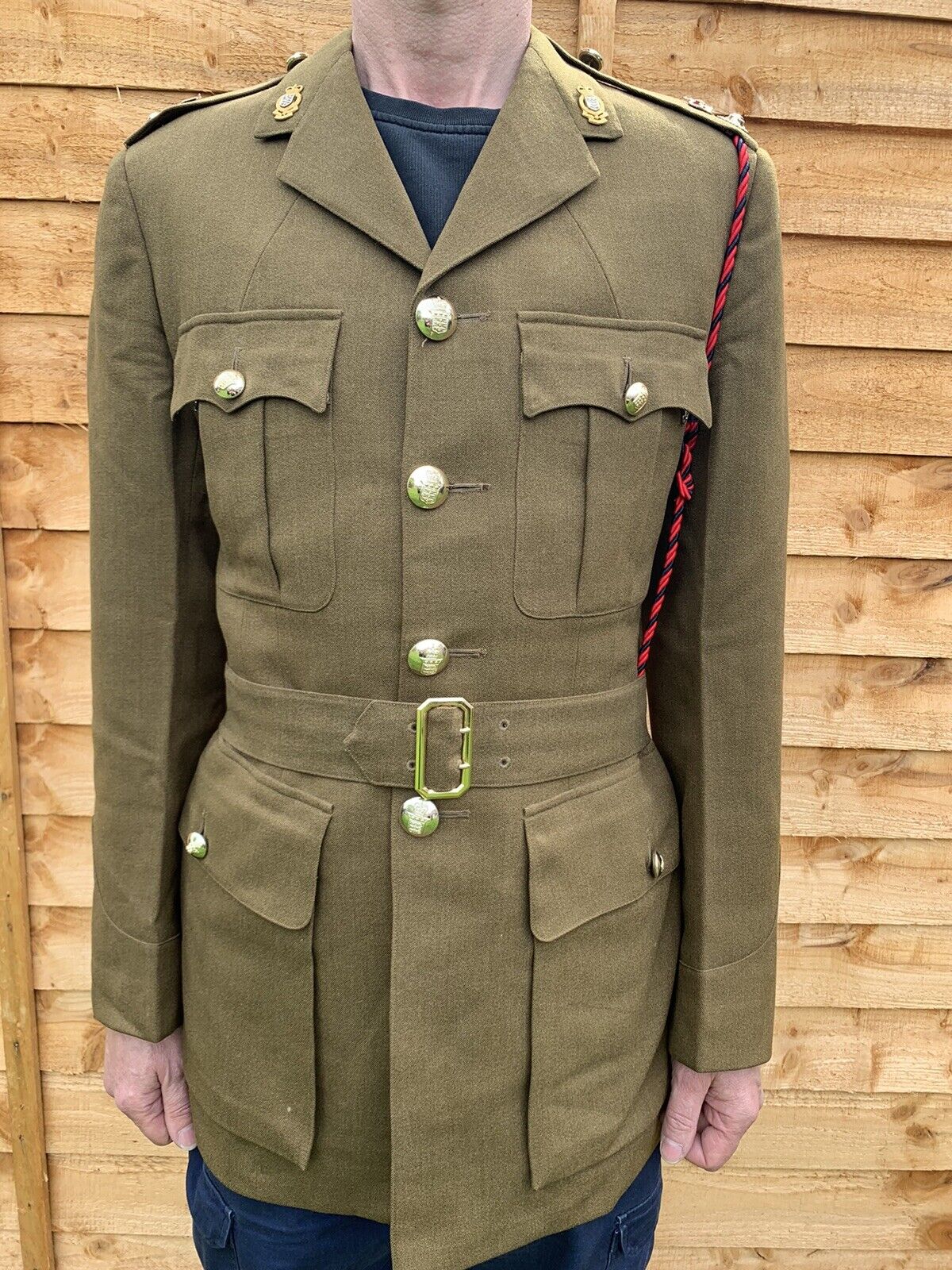 BRITISH ARMY ROYAL ORDNANCE CORPS UNIFORM JACKET TROUSERS GOODWOOD LARP RETRO M1