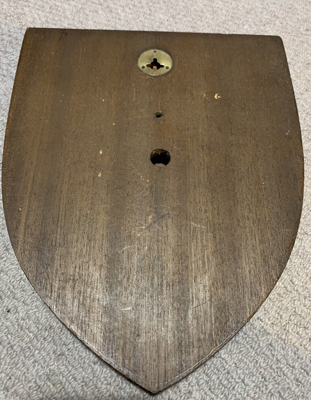 plaque shield crest coat of arms High School University Antique Reclaimed