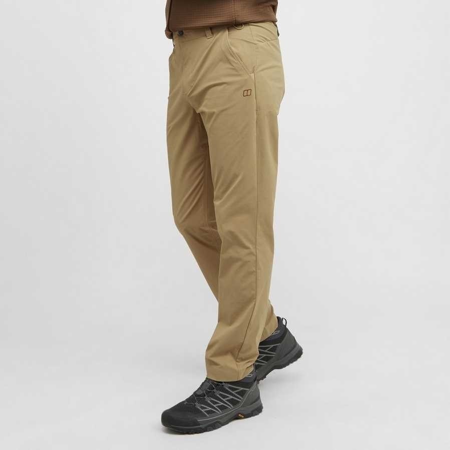 Berghaus Men's Everyday Pant Beige Walking Trousers Straight Leg Pant - Sizes