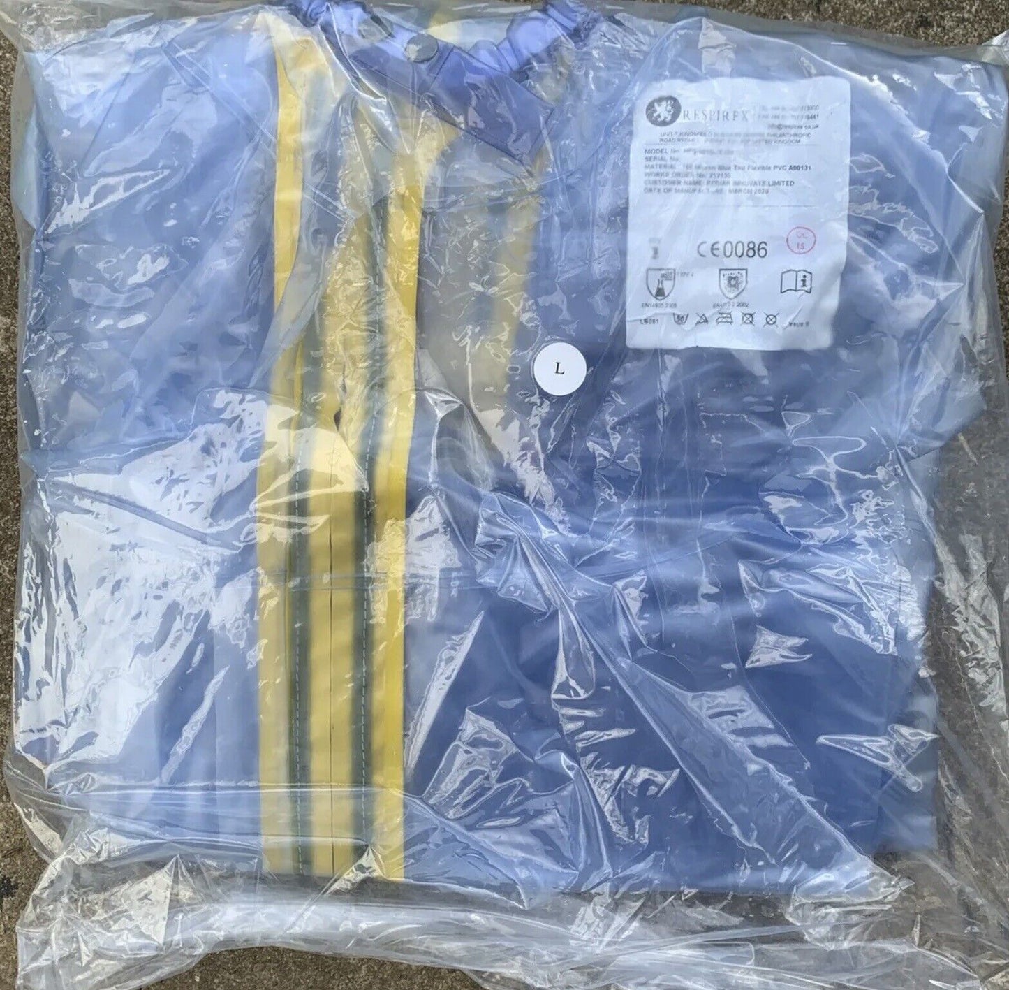Cleaning Chemical Hazmat Nuclear Survival Coverall Suit Paintball Film Spraying