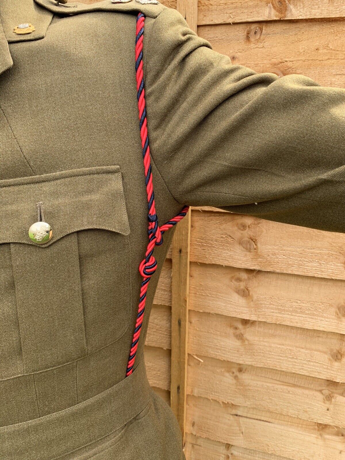 BRITISH ARMY ROYAL ORDNANCE CORPS UNIFORM JACKET TROUSERS GOODWOOD LARP RETRO M1