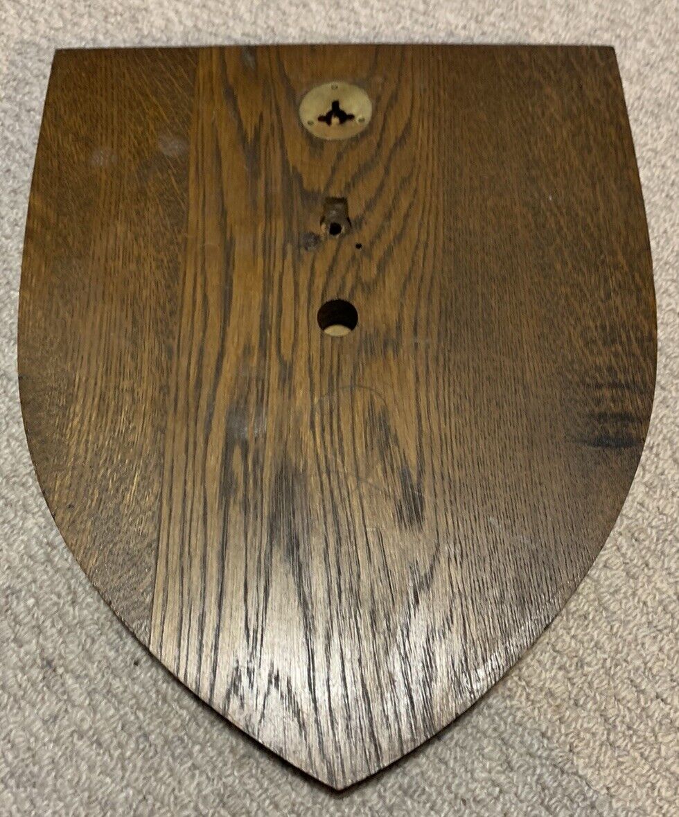 plaque shield crest coat of arms School University Antique Reclaimed
