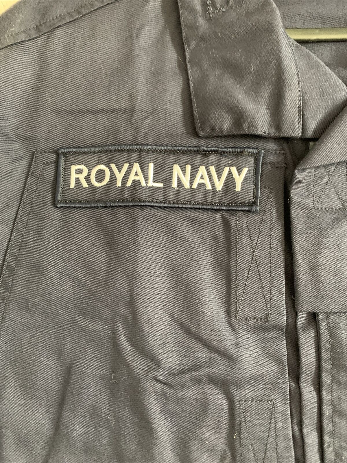 Genuine Royal Navy Issue Warm Weather Combat Shirt Jacket Size 200/112
