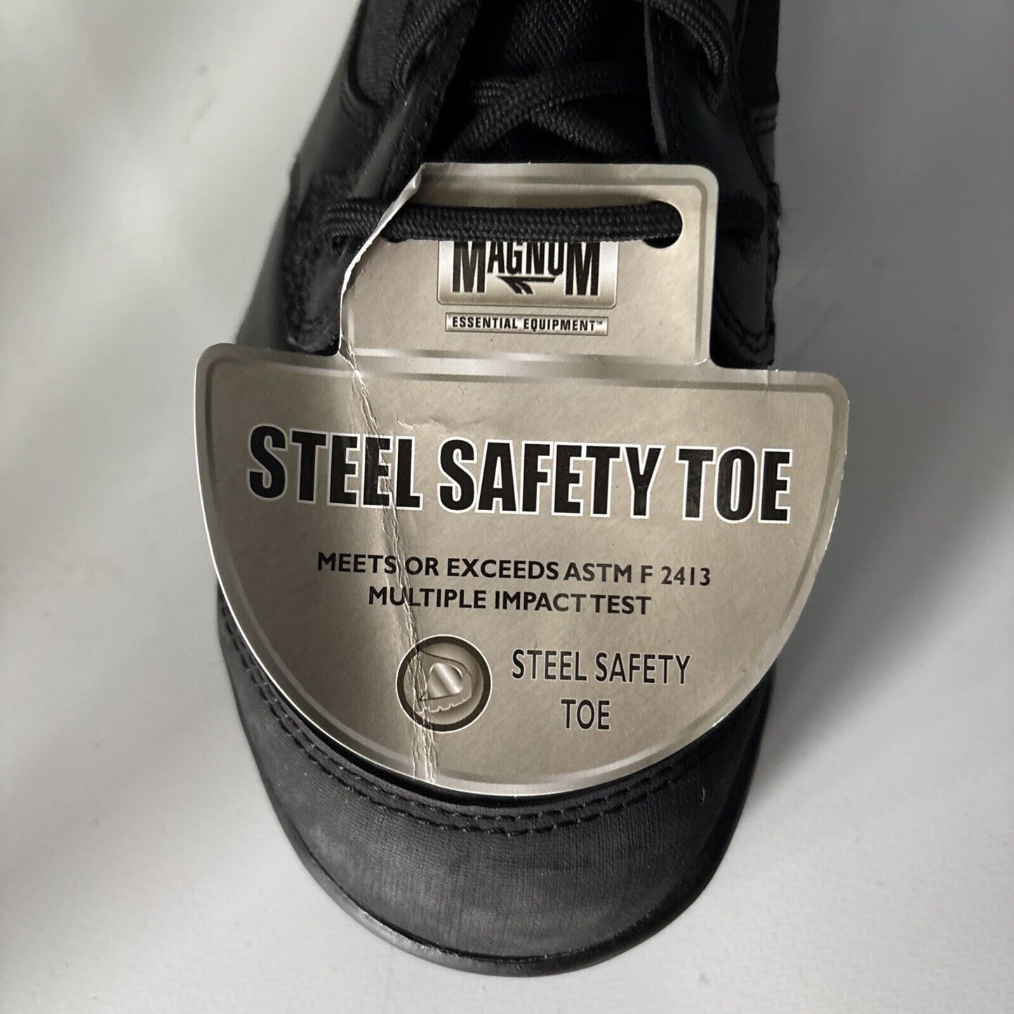 MAGNUM STEEL TOE CAP BOOTS Black hot weather safety British Army NEW SIZE UK 9M