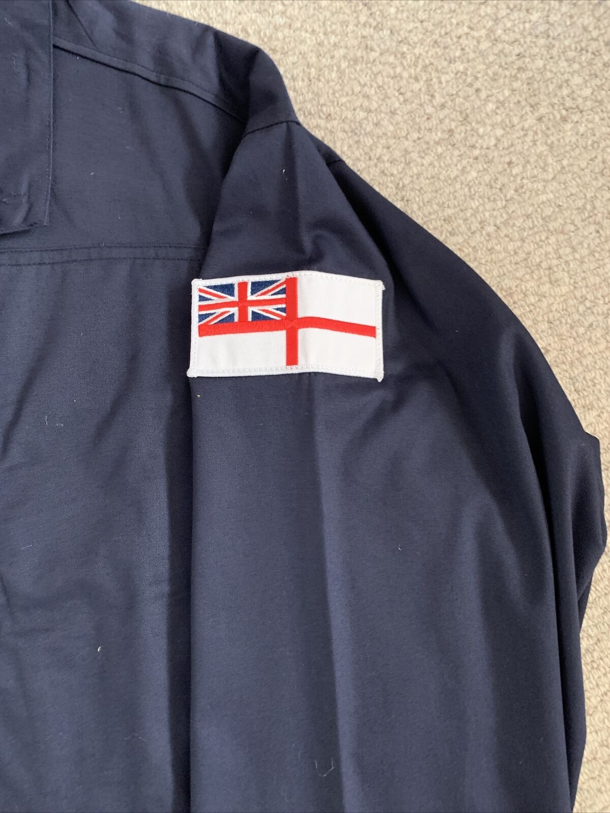 Genuine Royal Navy Issue Warm Weather Combat Shirt Jacket Size 200/112