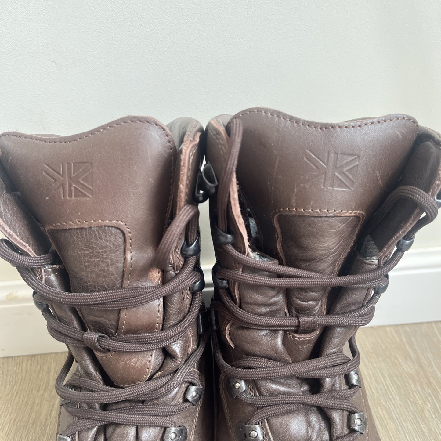 Karrimor SF Vibram Sole Combat Boots Womens Brown Goretex Size UK 6W Used