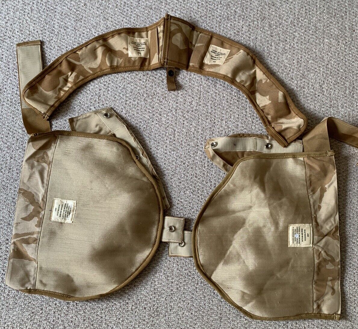 Osprey DPM Desert British Army Shoulder Brassard Ensemble