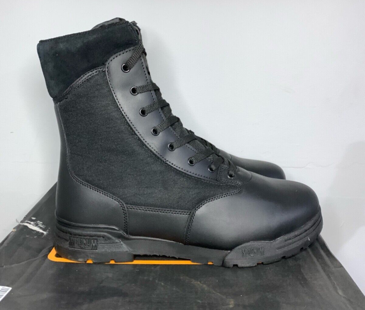 Magnum Original Classic Black Military Combat Work Security Police Boots New CEN