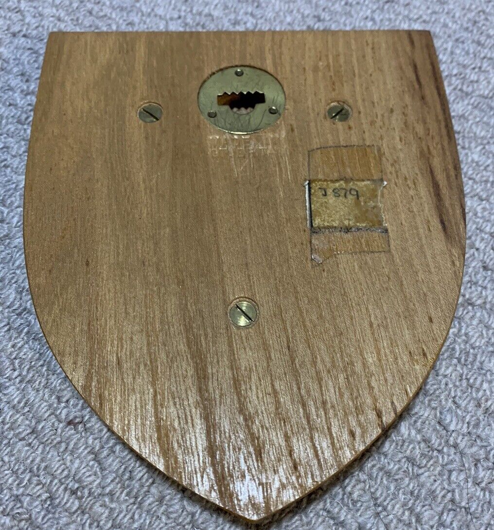 plaque shield crest coat of arms School University Antique Reclaimed Bedford