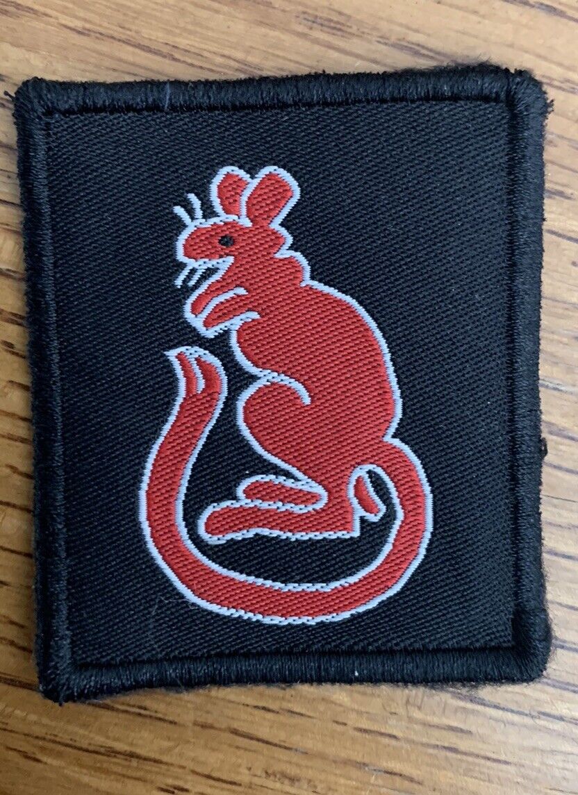 DESERT RAT PATCH Embroidered Badge Army Sew on Military Airforce Patches