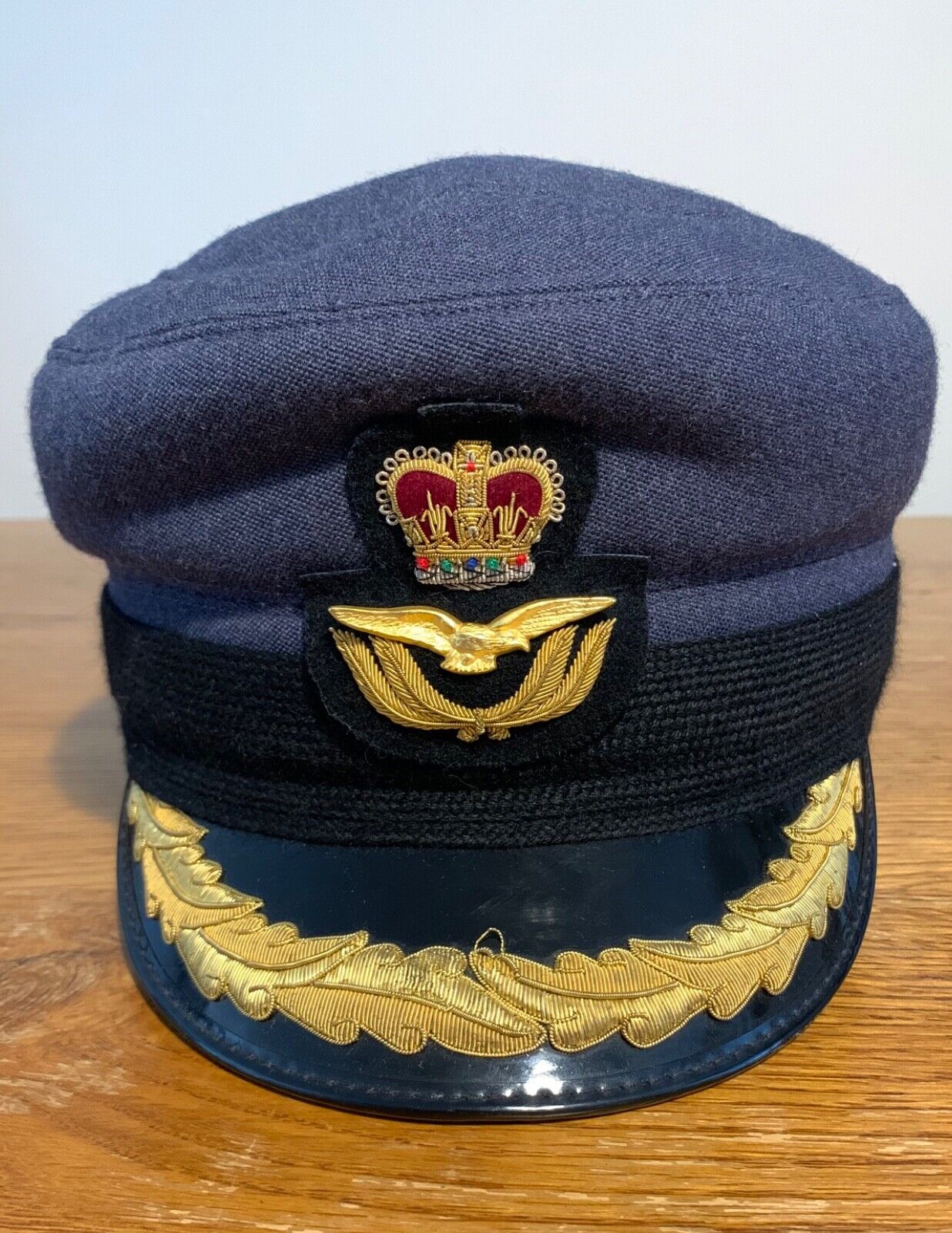 GENUINE British Army Navy RAF Cap Hat Dress Uniform Royal Officers General MOD
