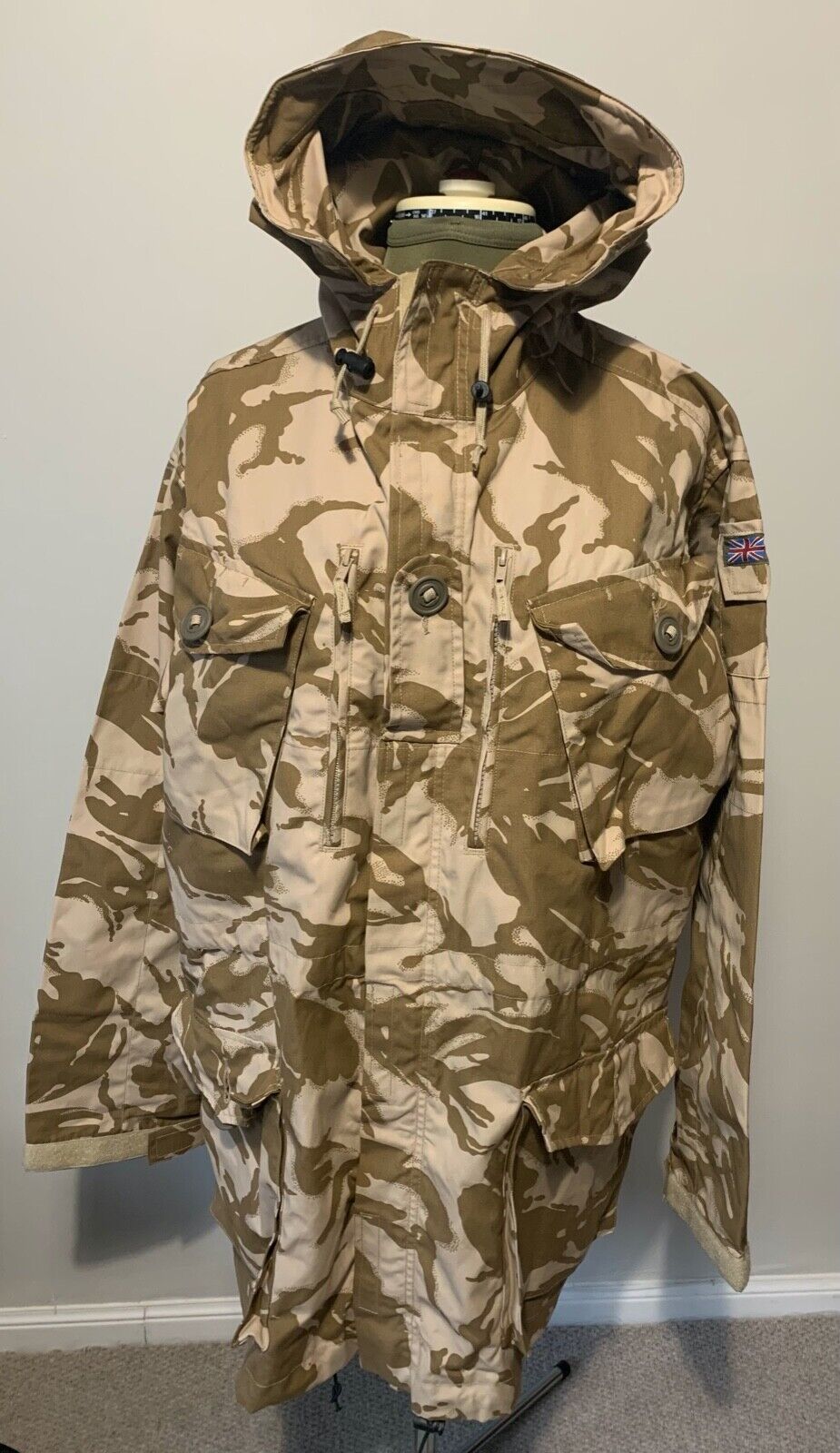 British Army - Desert DP Camo Combat Smock Windproof Jacket Cadets Detectorist