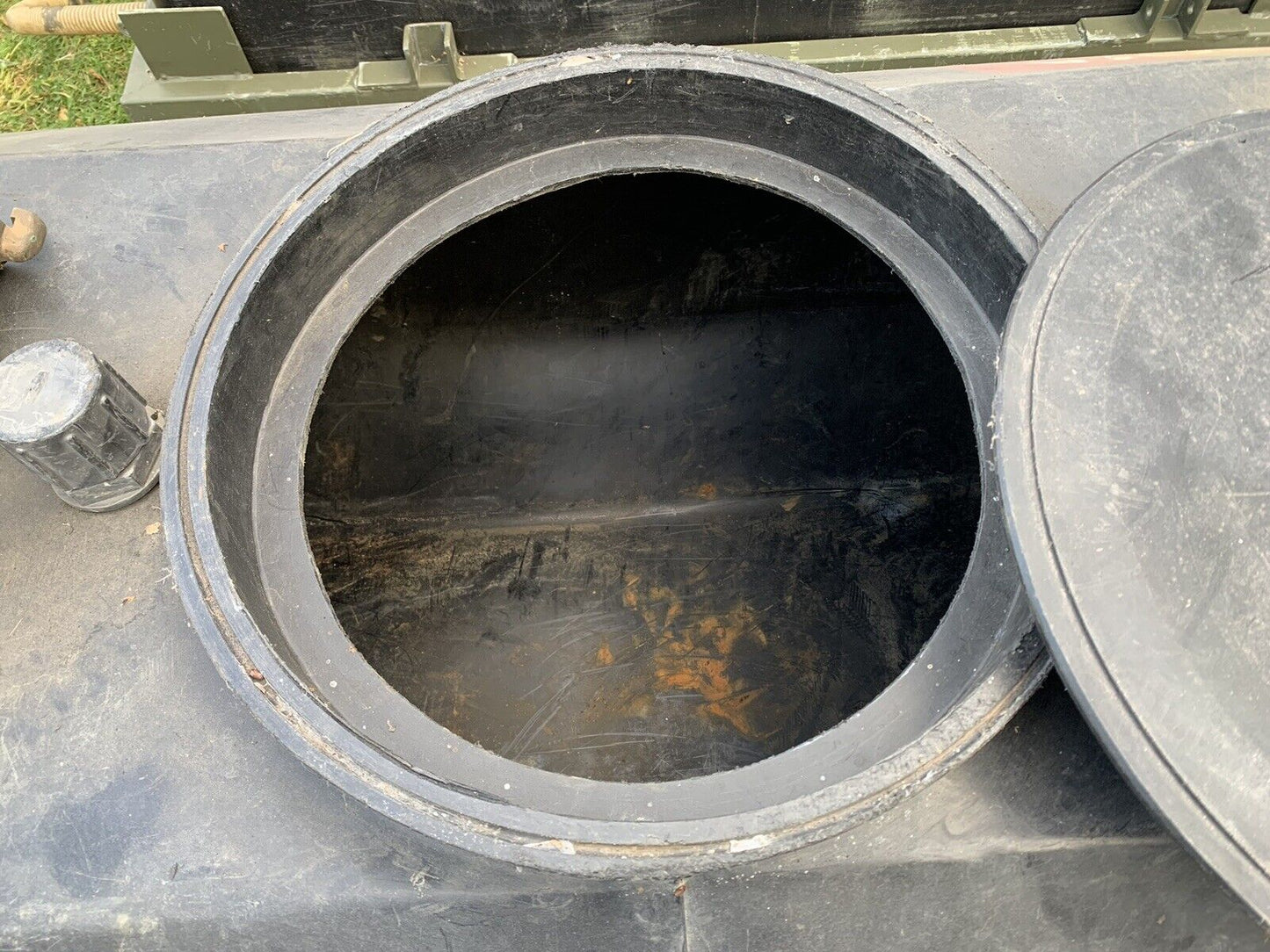 British Army Large Water Butt Bowser Tank 680 Ltr Prepper Storage IBC Tank