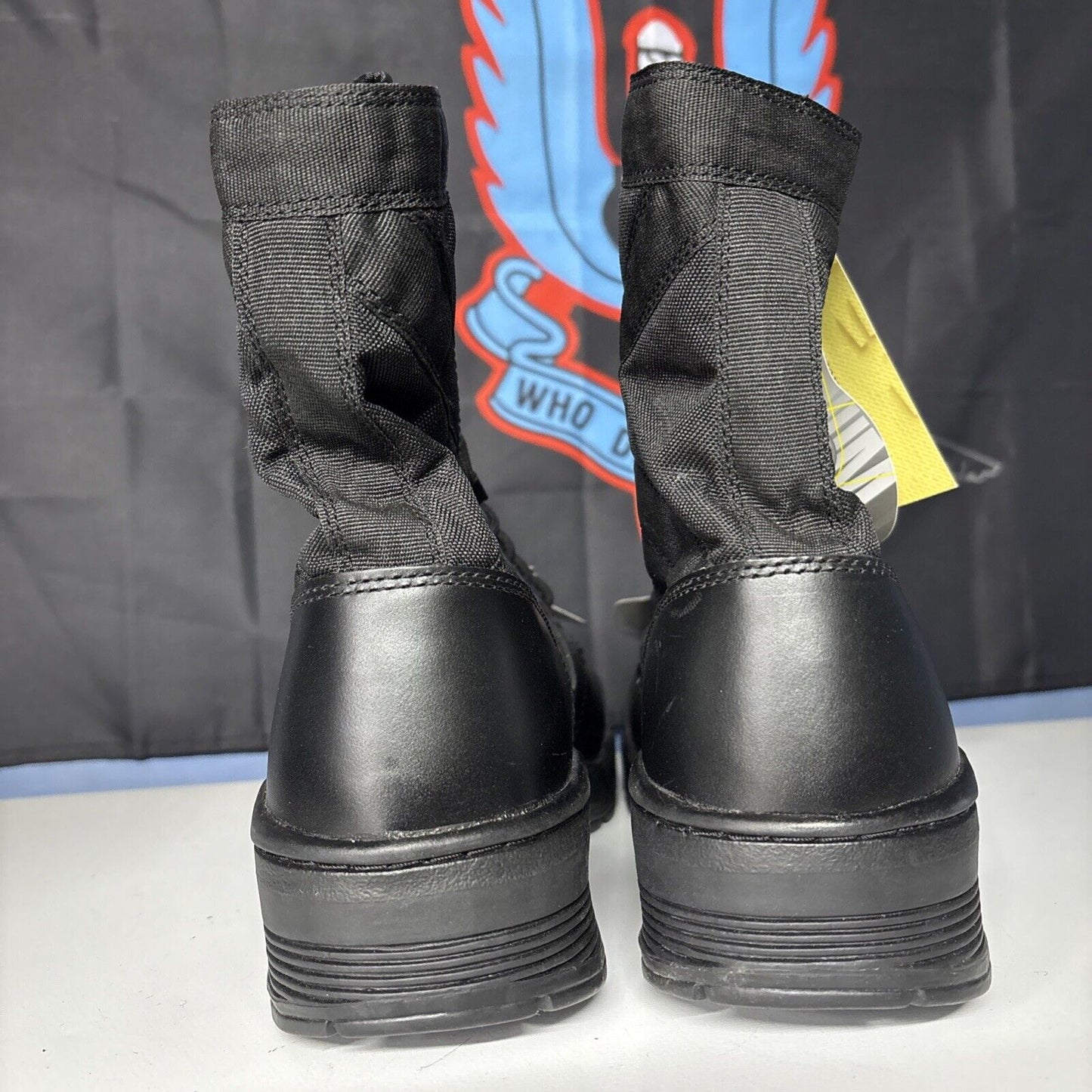 MAGNUM STEEL TOE CAP BOOTS Black hot weather safety British Army NEW SIZE UK 9M