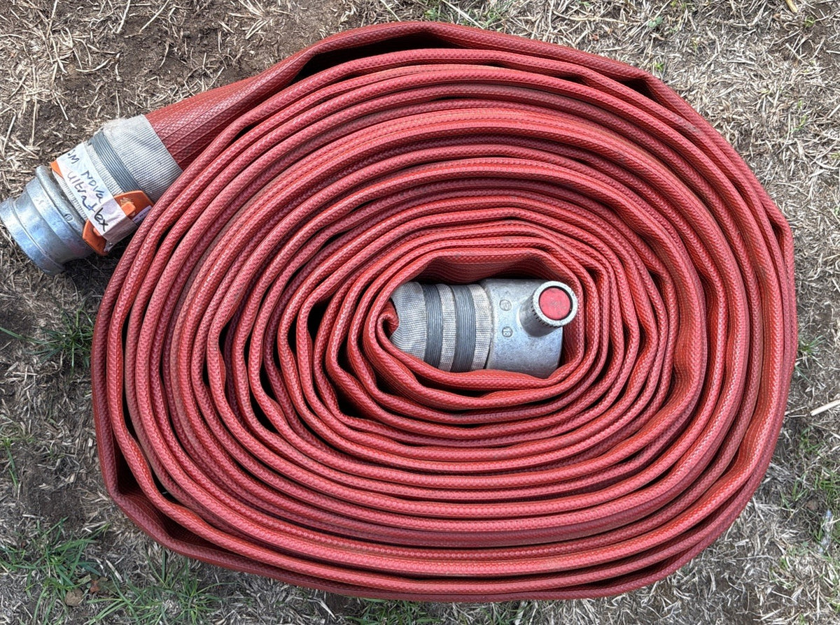 Nova Ultraflex Lay Flat Fire Hose 70mm x 23m Flood Fire Appliance Irrigation 