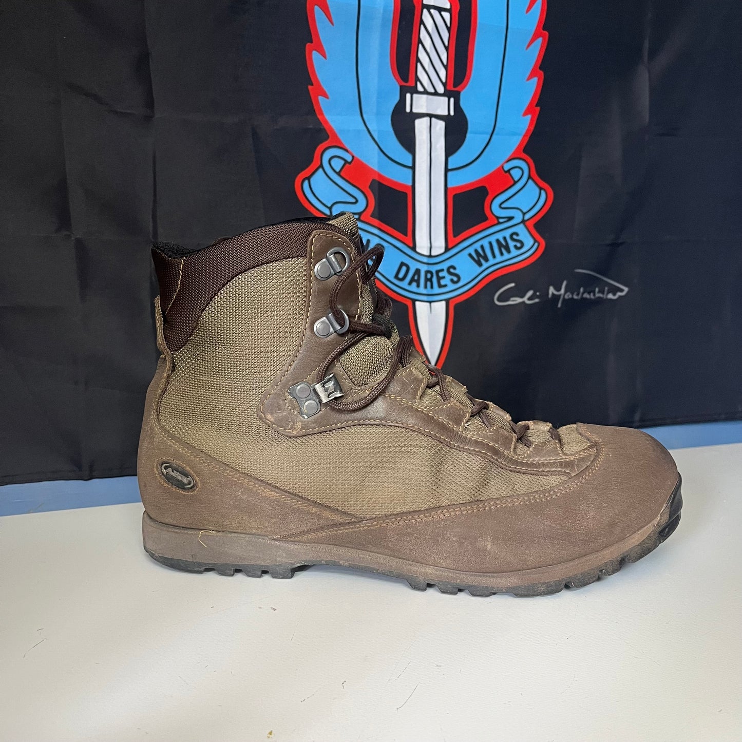 AKU BROWN COMBAT BOOTS High Liability British Army Military - Grades & Sizes