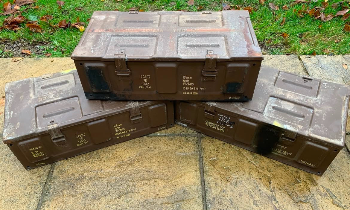 C374 Ammunition Ammo Box British Army Surplus