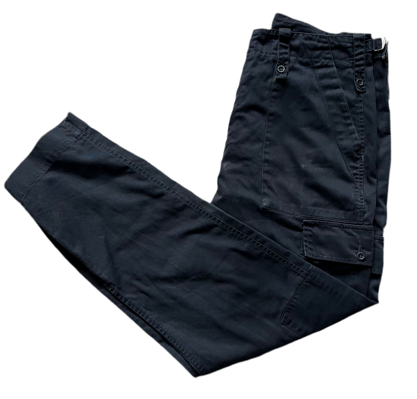Combat Trousers Ex Army Outdoor Hiking Cargo Military Black Lightweight G1