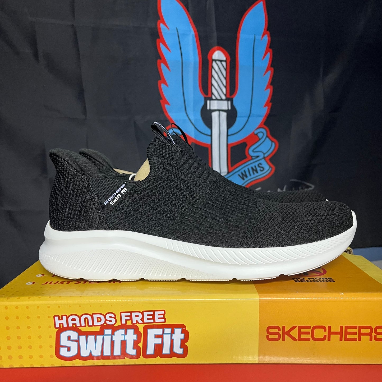 Skechers Swift Fit Slip-On Trainers for Ladies - Brand New, Available in Multiple Colours and Sizes