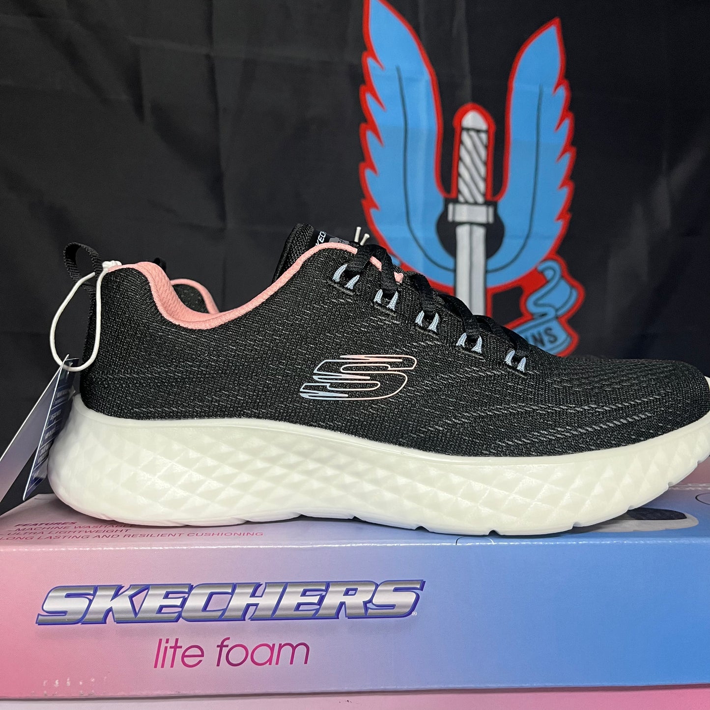 Skechers Ladies Lite Foam Trainers - Brand New - Colours - Sizes