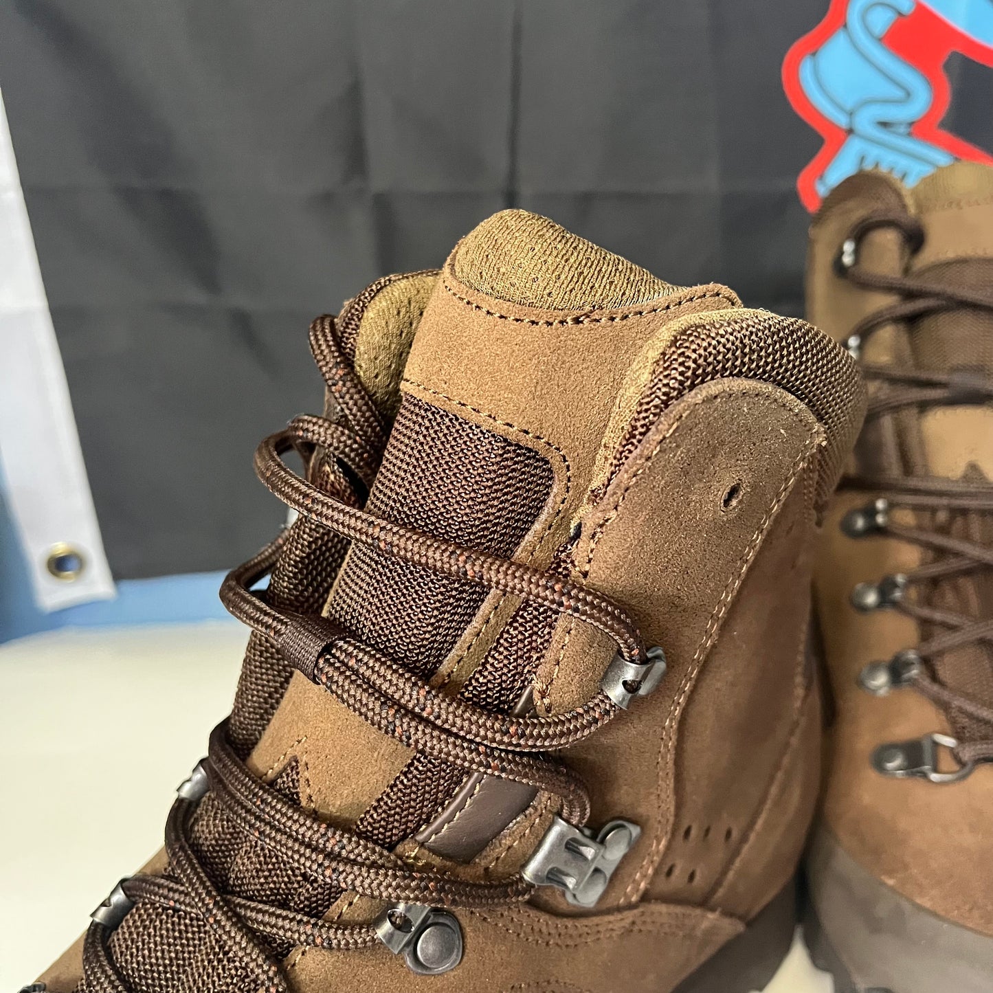 ITURRI Desert Brown Suede High Liability Boots British Army Surplus Male - UK 10M