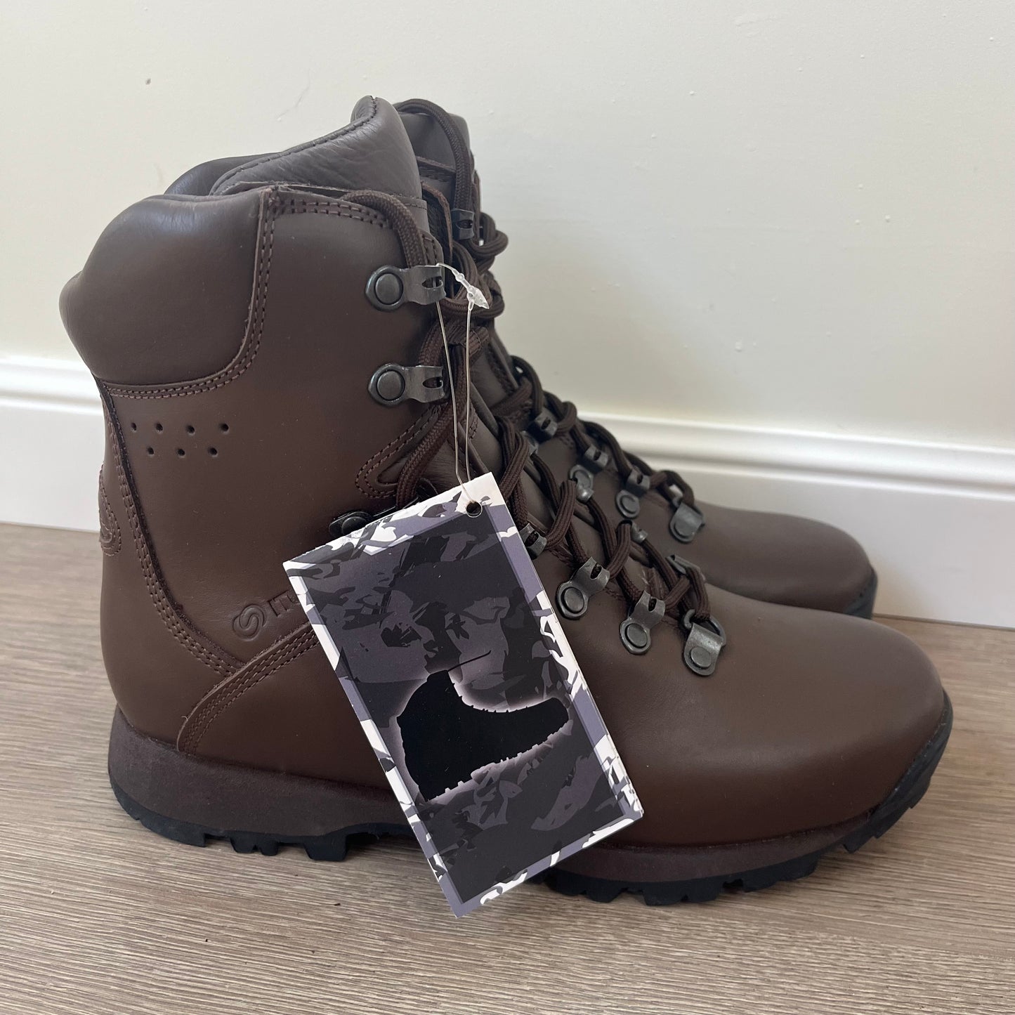 ITURRI British Army Patrol Brown Lightweight Leather Boots Combat Used - Sizes