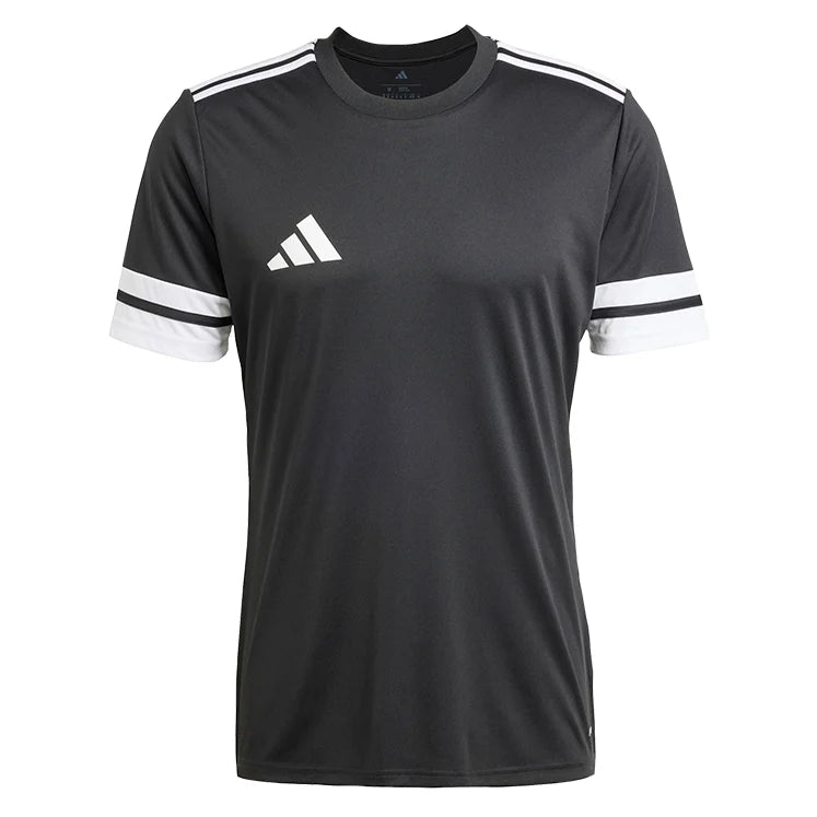 Adidas Kids Squadra 25 Black Football Top T-Shirt Boys Girls - Sizes