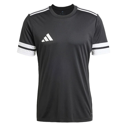 Adidas Kids Squadra 25 Black Football Top T-Shirt Boys Girls - Sizes