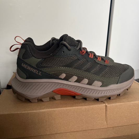 Merrell Speed Strike 2 Outdoor Hiking Trail Trainers - Olive - New