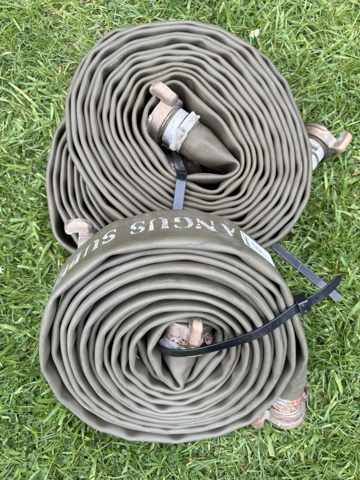 Fire Hose Angus Super Aqua 9M Rescue Fireman Flood Pumping Appliance
