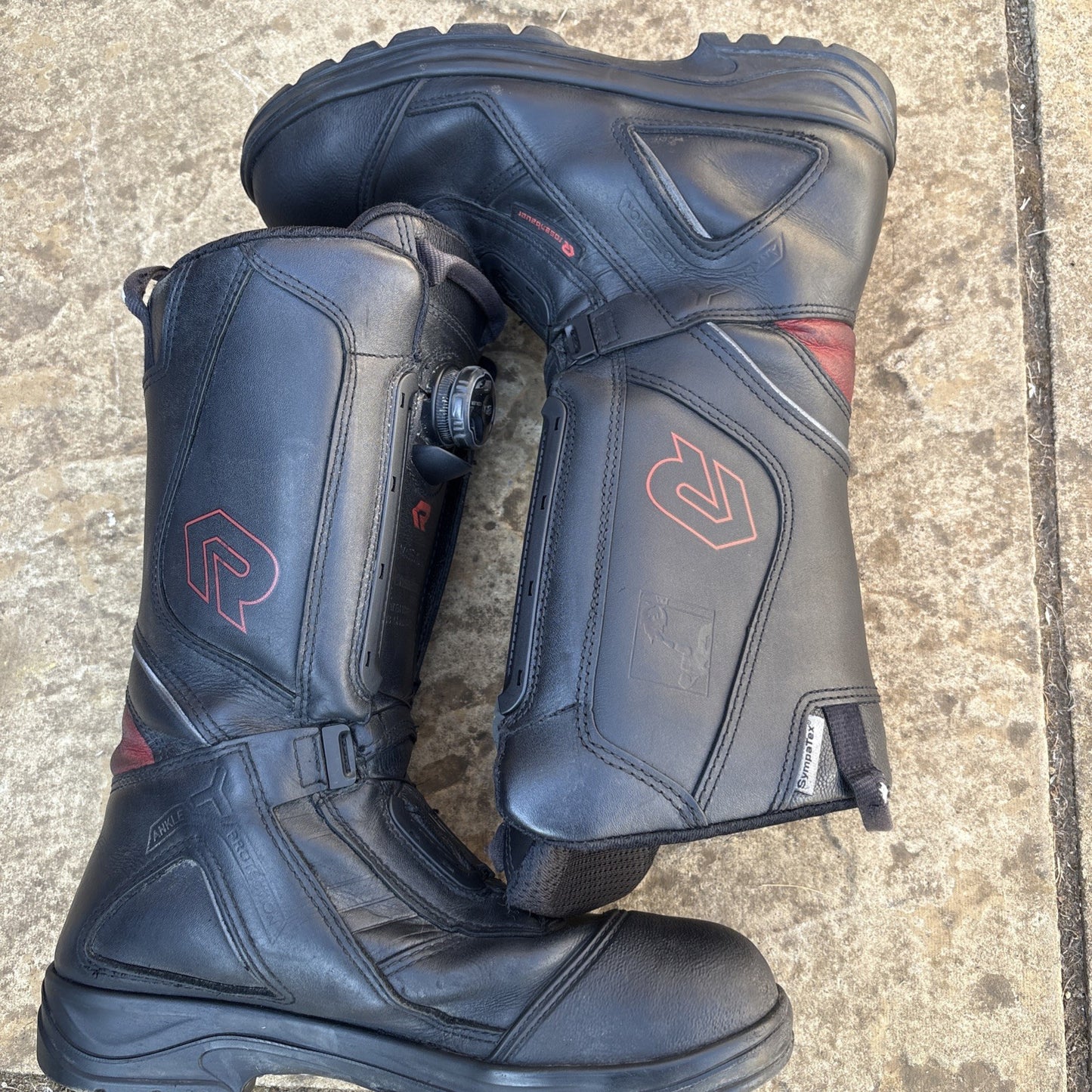Rosenbauer Firefighter Boots UK 8 Fire Rescue Safety Leather Boots