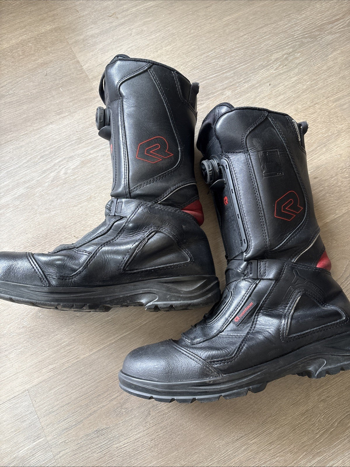 Rosenbauer Firefighter Boots UK 11.5 Fire Rescue Safety Leather Boots