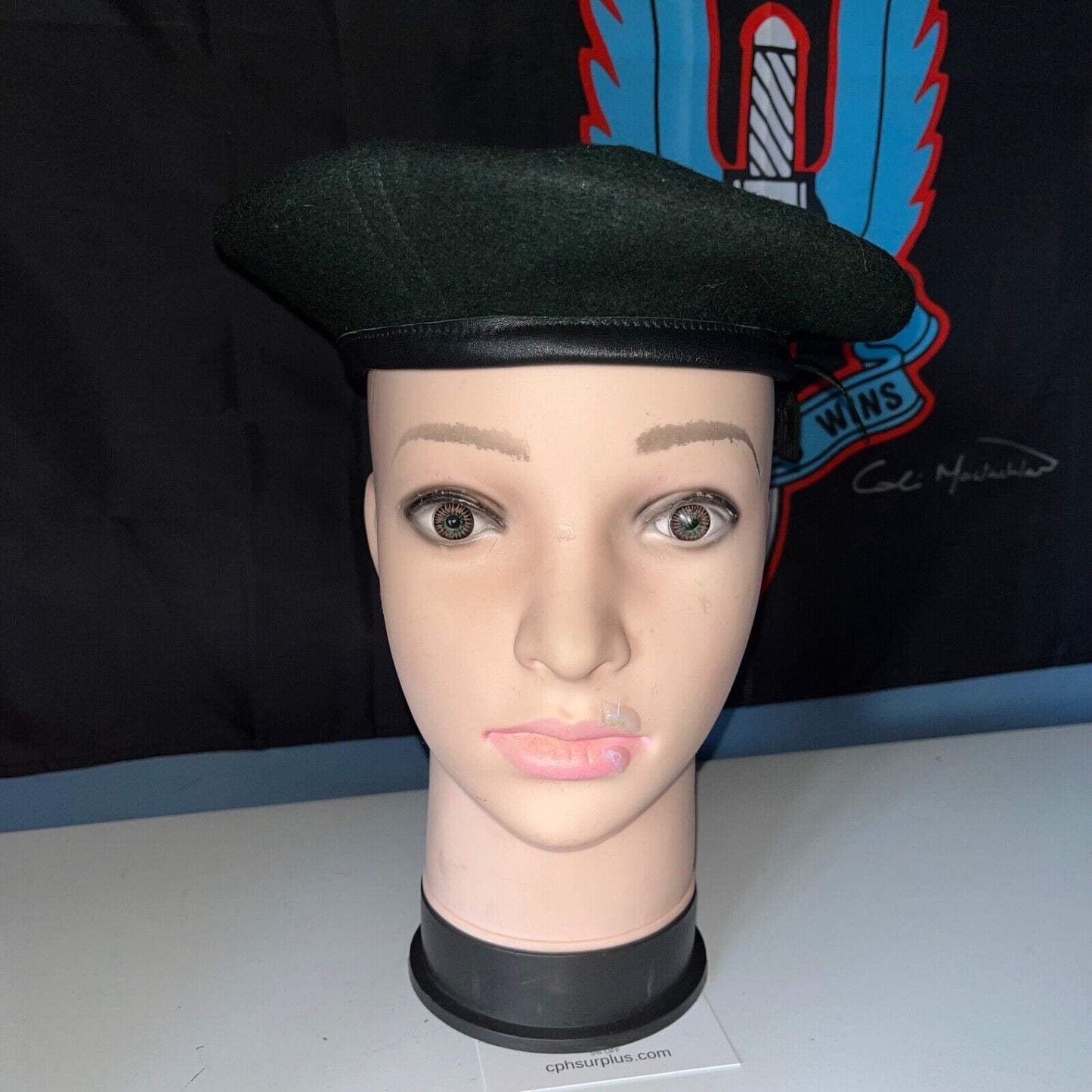 Light Infantry Wool Beret Genuine Military British Army Surplus Issue Size 53 cm