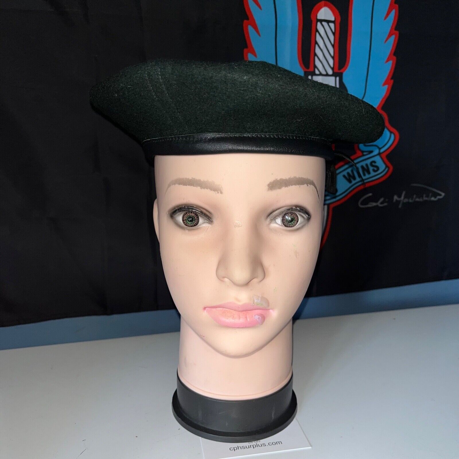 Light Infantry Wool Beret Genuine Military British Army Surplus Issue Size 53 cm