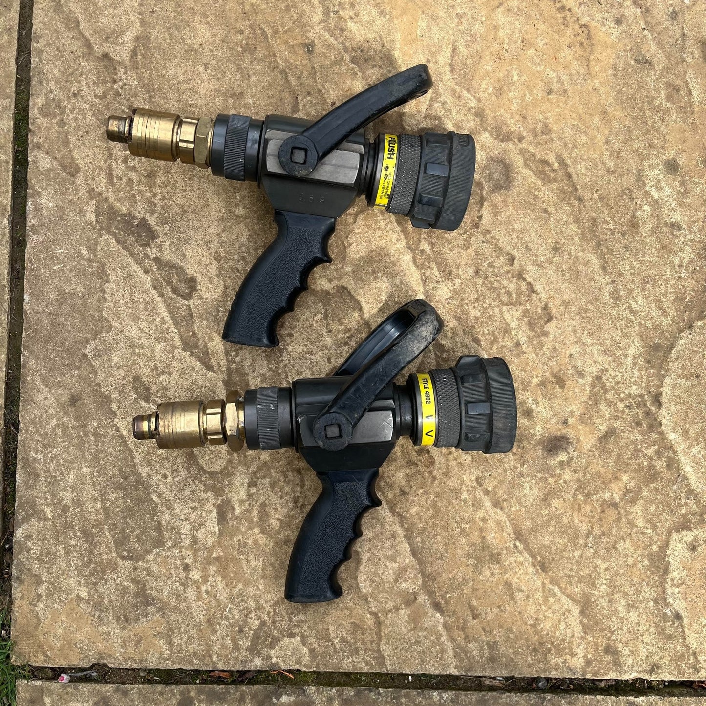 Ex Fire Service Main Fire Hose Nozzle Branch Akron Firefighting Irrigation