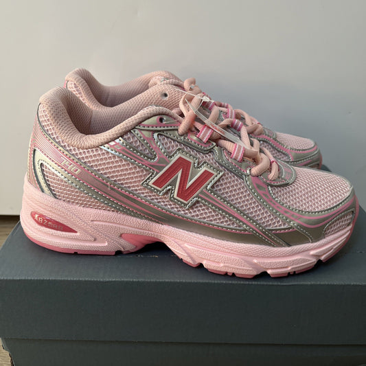 NEW BALANCE Pink & Silver 740 Trainers UK Size 6 Brand New U740AP2 Trainers NB