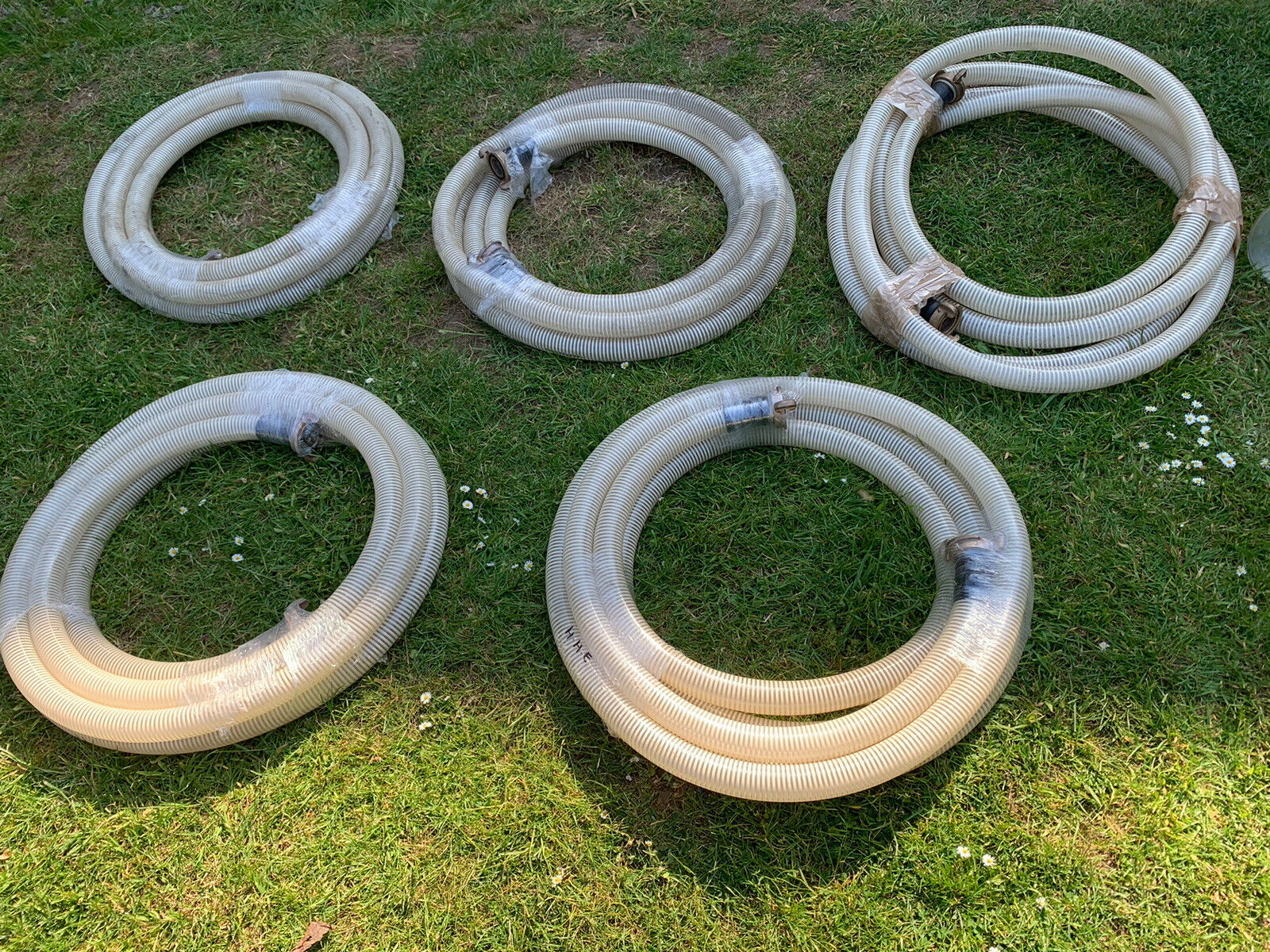 FLEXIBLE HOSE SUCTION DELIVERY PUMP MARINE PIPE REINFORCED TUBE Workshop Flood