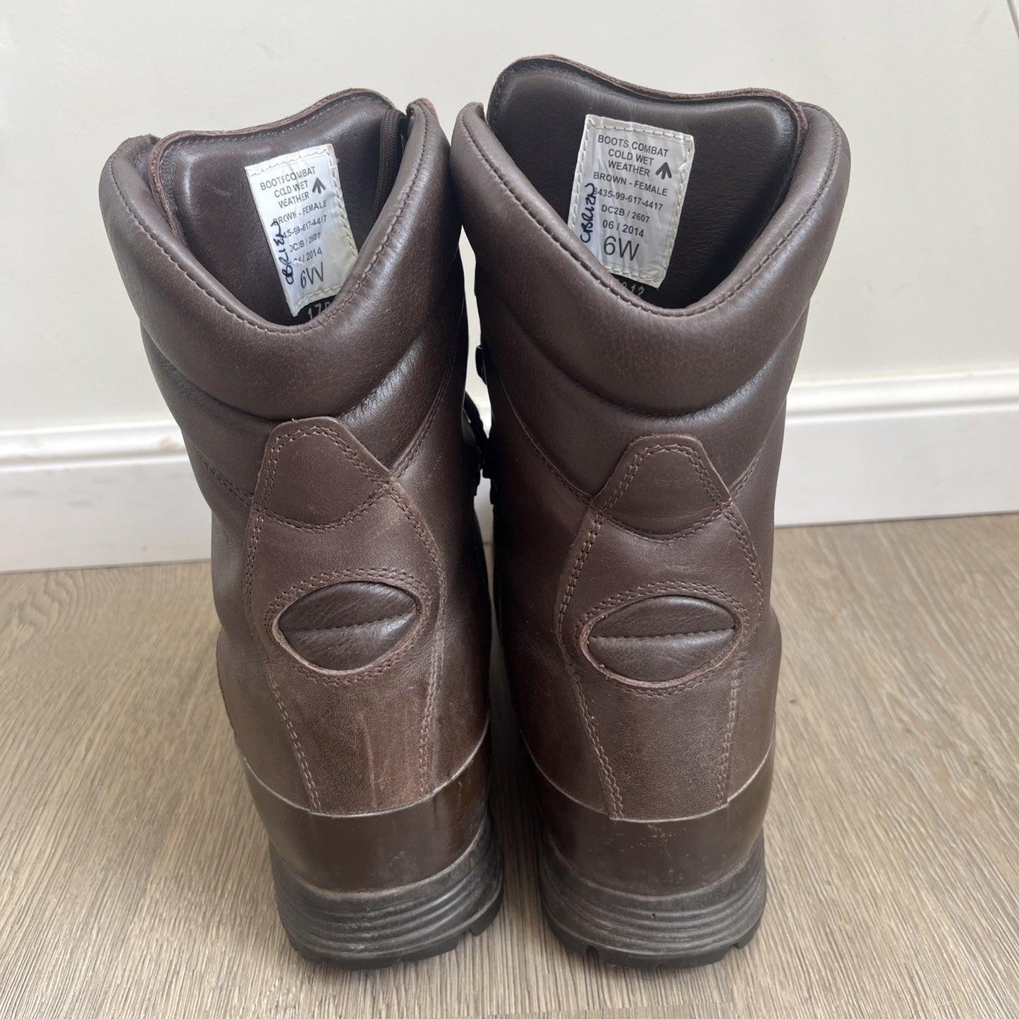 Karrimor SF Vibram Sole Combat Boots Womens Brown Goretex Size UK 6W Used