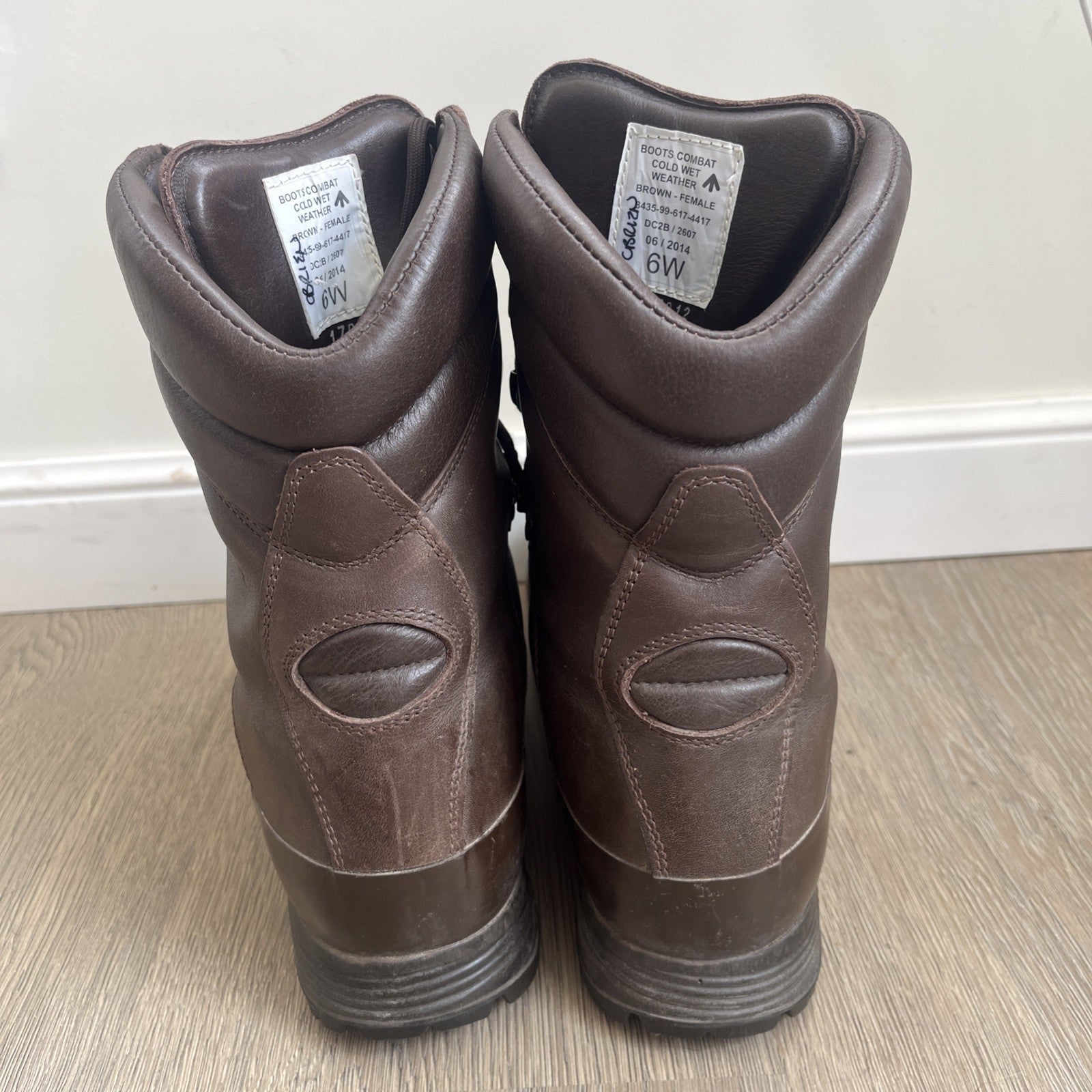Karrimor SF Vibram Sole Combat Boots Womens Brown Goretex Size UK 6W Used